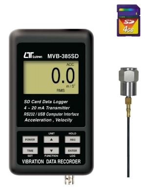 LUTRON MVB-385SD VIBRATION DATA RECORDER