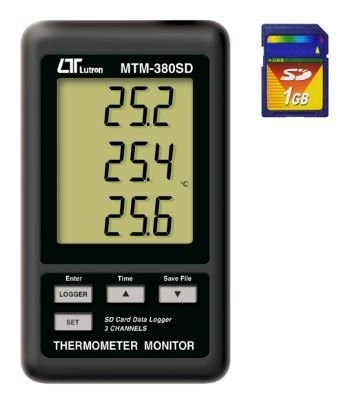 LUTRON MTM-380SD THERMOMETER MONITOR