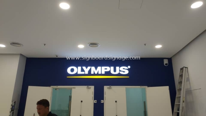 Onympus - Indoor 3D LED Frontlit Signage - Mall - Ampang