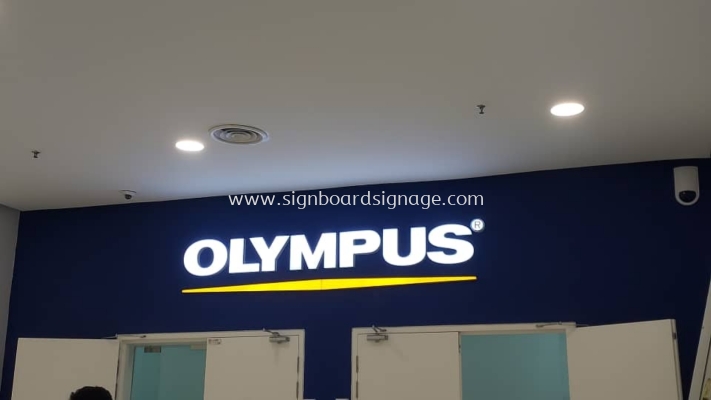 Onympus - Indoor 3D LED Frontlit Signage - Mall - Ampang
