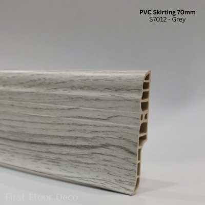 PVC Skirting 70MM (S7012  Grey)