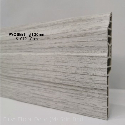 PVC Skirting 100MM (S1012  Grey)