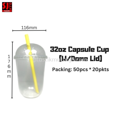 32 oz Dome Lid MTP Packaging