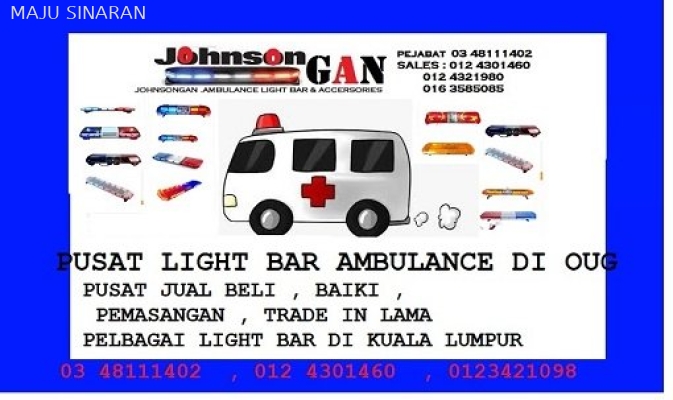 PUSAT LIGHT BAR AMBULANCE OUG 