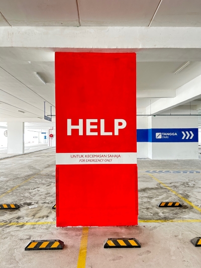 carpark signage