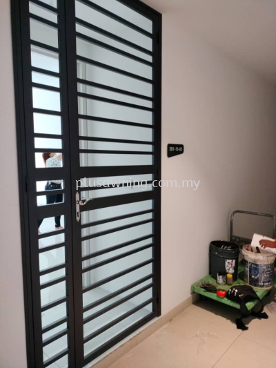 SWING DOOR GRILL @DSARA SENTRAL CONDO, JALAN KAMPUNG BARU, SUNGAI BULOH