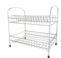 Stainless Steel Two Tier Dish Rack 