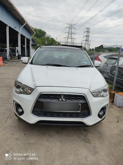 MITSUBISHI ASX STEERING WHEEL REPLACE LEATHER 