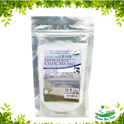 GB-Organic French Celtic Sea Salt-250G