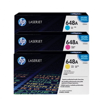 HP 648A ORIGINAL TONER CE261A CE263A CE262A HP648A