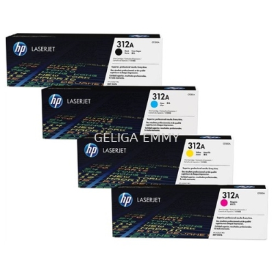 HP 312A ORIGINAL TONER CF380A CF381A CF382A CF383A HP312A