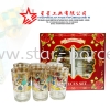 6PCS GLASS SET  Gelas & Cawan Peralatan Dapur Peralatan Rumah