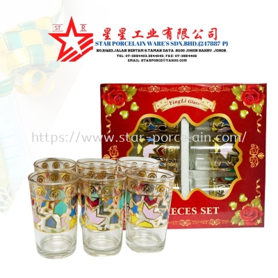 6PCS GLASS SET 