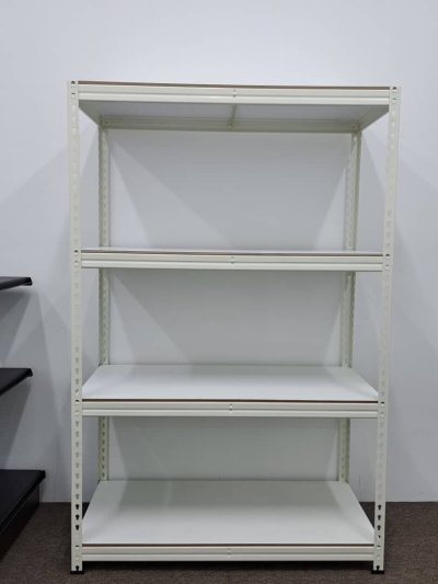 Laminated White Boltless Racking