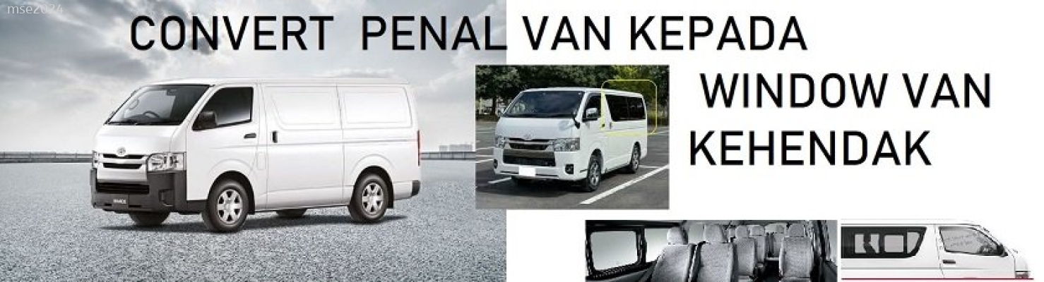 CONVERT PENAL VAN TO WINDOW VAN SERVICES 