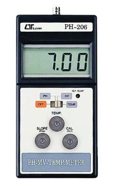 LUTRON PH-206 PH-mV-TEMP. METER