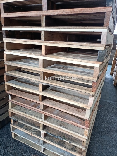 used wooden pallet