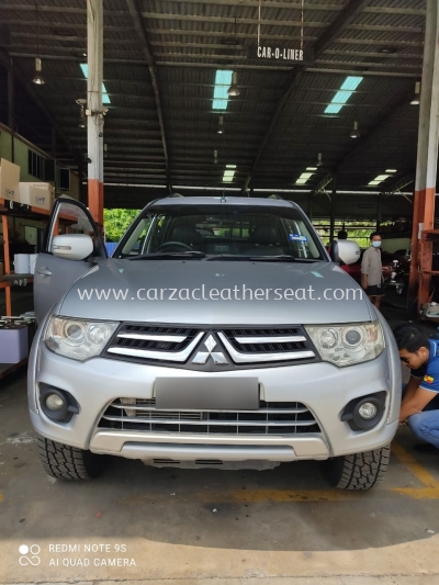 MITSUBISHI PAJERO STEERING WHEEL REPLACE LEATHER 