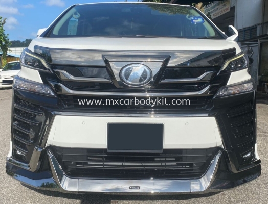 TOYOTA VELLFIRE 2015 CONVERT 2018 AERO BODY FRONT BUMPER 