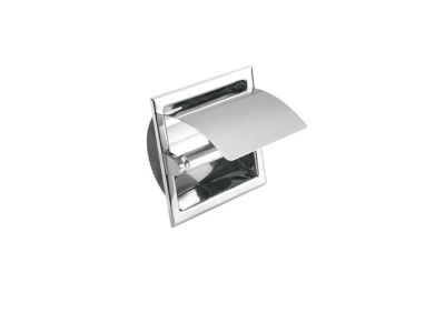 Commercial Series-Semi Recessed Toilet Roll Holder With Cover