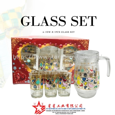 7 PCS GLASS SET 