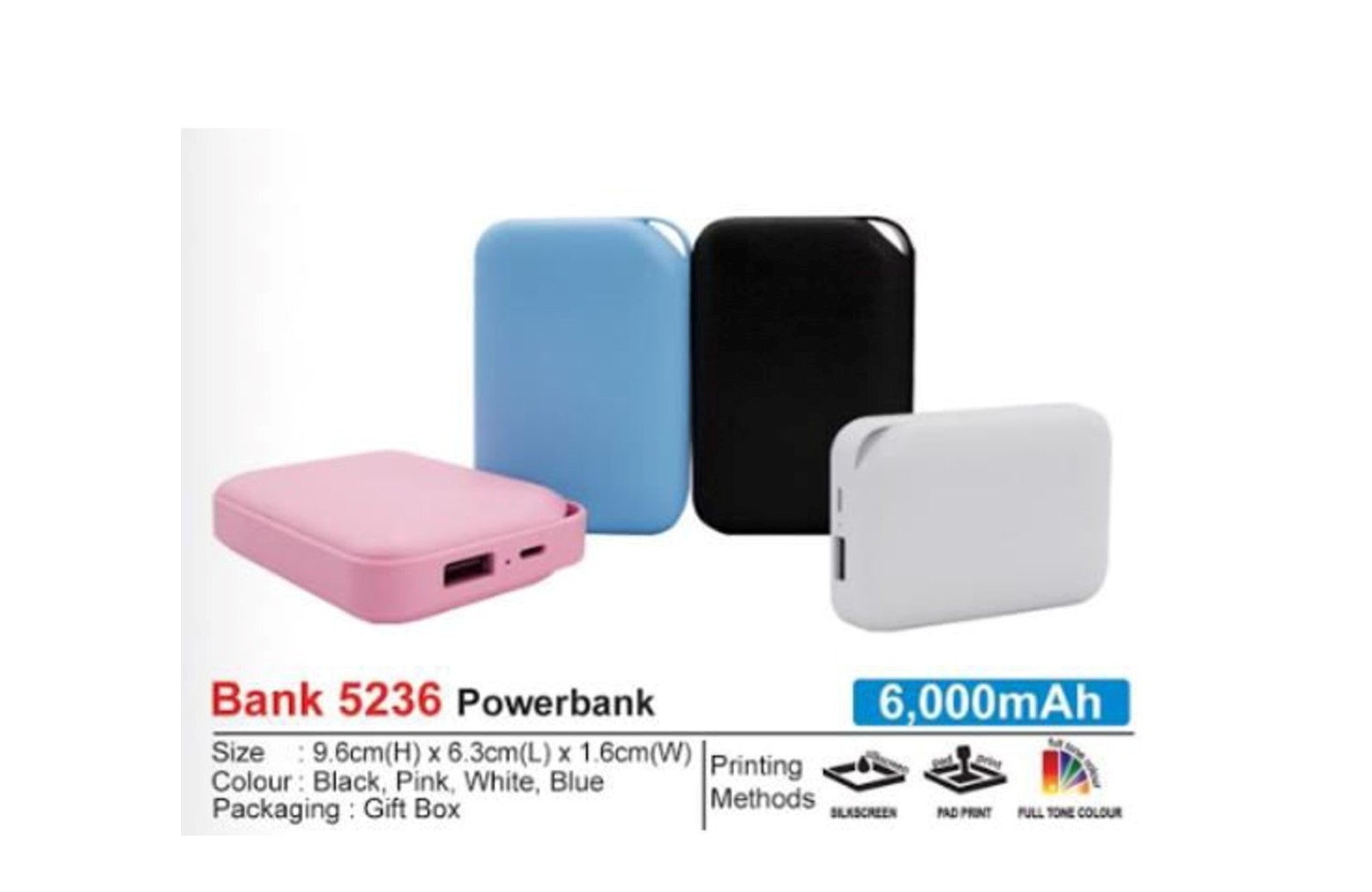 BANK 5236- Powerbank 