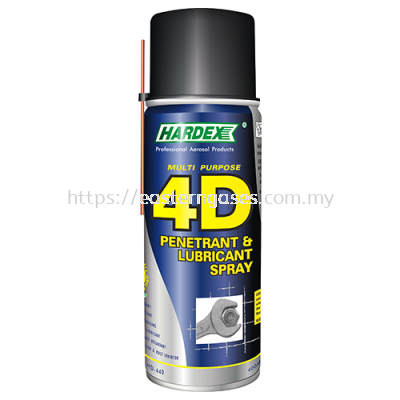 HARDEX 4D PENETRANT & LUBRICANT 400ML