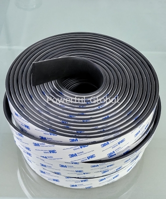 EPDM Rubber Sponge With One Side 3M Adhesive Tape