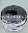 EPDM Rubber Sponge With One Side 3M Adhesive Tape Sponge EPDM NBR Neoprene EVA Rubber Extrusion