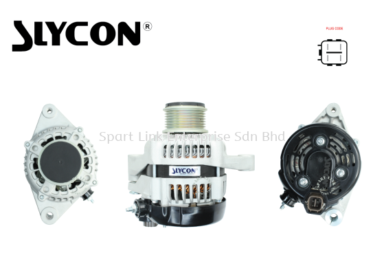 Alternator Toyota Hilux KUN26 D4D Y2005-Y2011 (SLYCON) 12V 85A 4Pin 7PK With Clutch Pulley New 