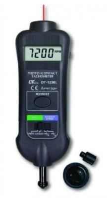 LUTRON DT-1236L LASER PHOTO OR CONTACT TACHOMETER