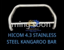 HICOM 4.3 STAINLESS STEEL KANGAROO BAR Kangaroon bar lorries