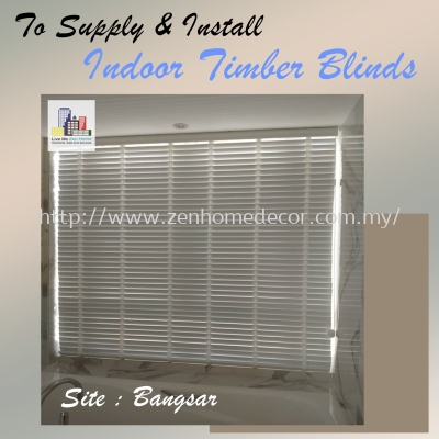 Indoor Timber Blinds