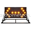 double arrow flashing light Road Furniture