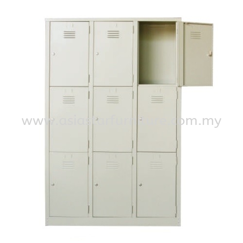 9 COMPARTMENT STEEL LOCKER - pahang | terengganu | kelantan