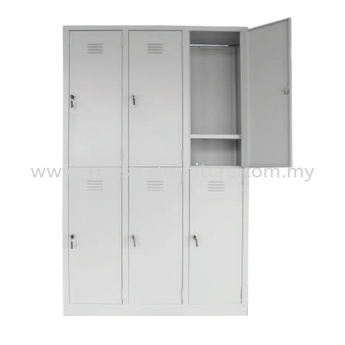 6 COMPARTMENT STEEL LOCKER - perak | penang | kedah