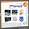 Bluguard 16 Zone Wired Alarm Package Set Pro 4 Touch Screen T64 Main Board Designed Siren Set T64 LCD PRO 4 PACKAGE Wired Alarm BLUGUARD