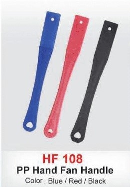 HF 108- PP hand fan handle 