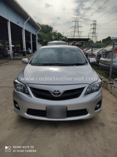 TOYOTA ALTIS STEERING WHEEL REPLACE LEATHER 