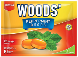 Woods Peppermint 6drops Orange