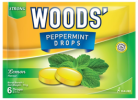 Woods Peppermint 6drops Lemon Woods Makanan Ringan