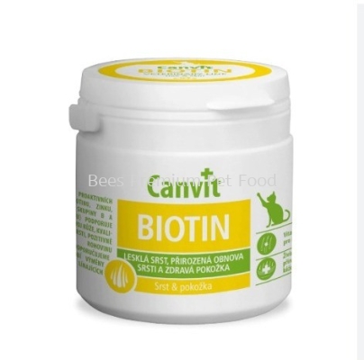 Canvit BIOTIN Hair & Skin for cats 100g