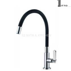 Itto Pillar Kitchen Sink Tap IT-W1405M2-AD3-BL