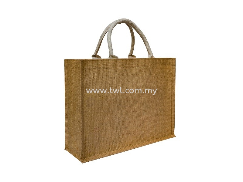 JB07 - Laminated Jute Bag 