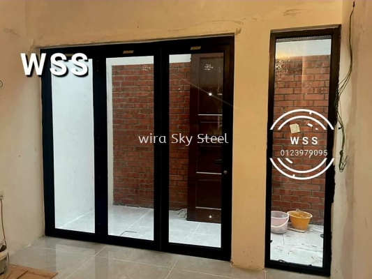 Aluminum Folding Glass Door