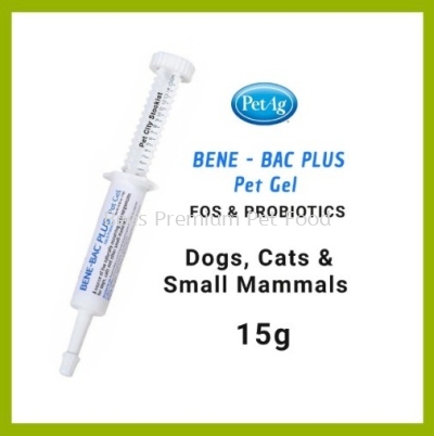 Pet AG Pet Gel BENE-BAC PLUS FOS & Probiotics 15g