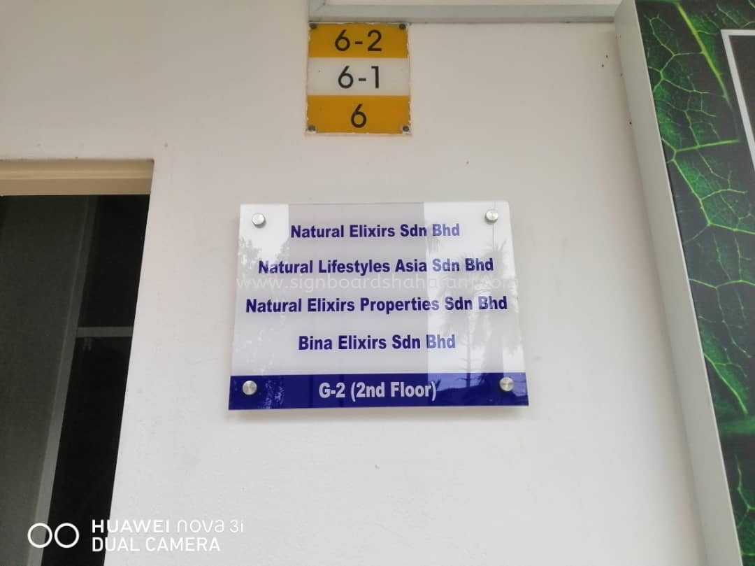 NATURAL LIFESTYLES ASIA INDOOR ACRYLIC POSTER FRAME SIGNAGE 