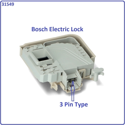 Code: 31549 Bosch WAS20460SG/01 Door Lock Electric Lock 00615923 00609052, 00613070, 00615834,006168