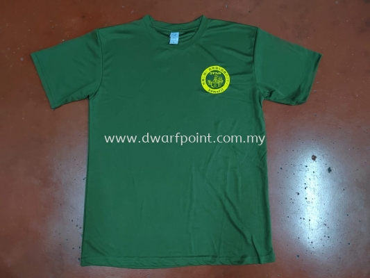 dry fit round neck shirts with 1c logo
