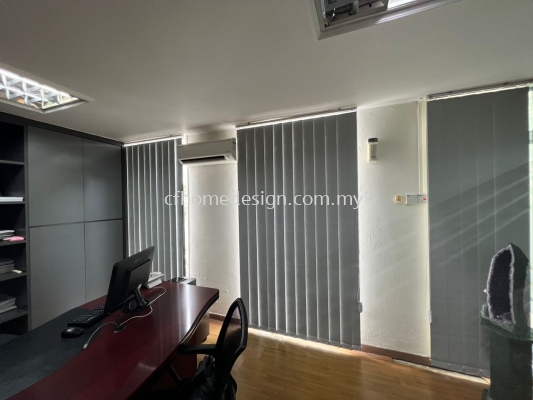 Vertical Blinds Pvc Blackout Seremban 